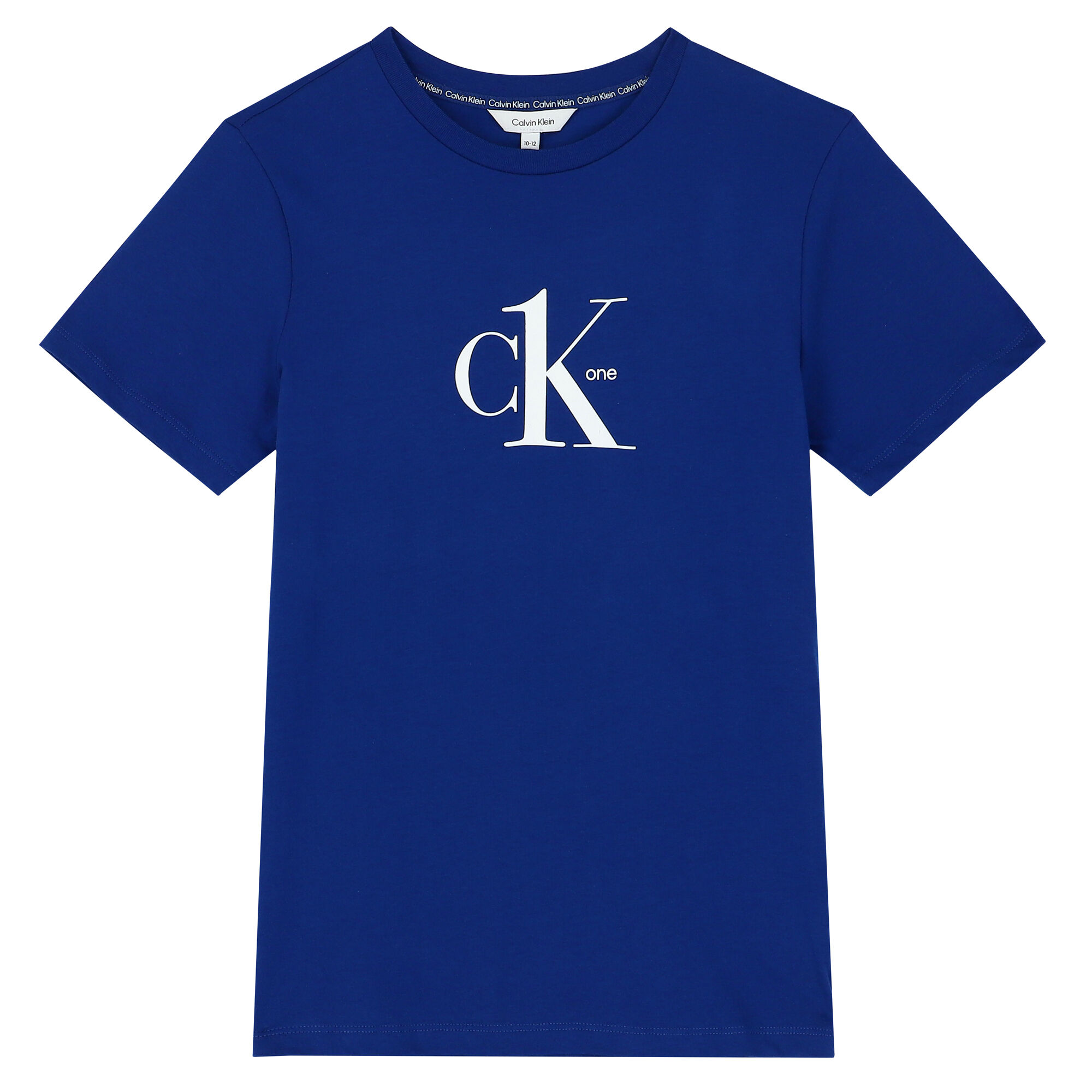Calvin Klein Boys Blue Logo T Shirt Junior Couture Bahrain