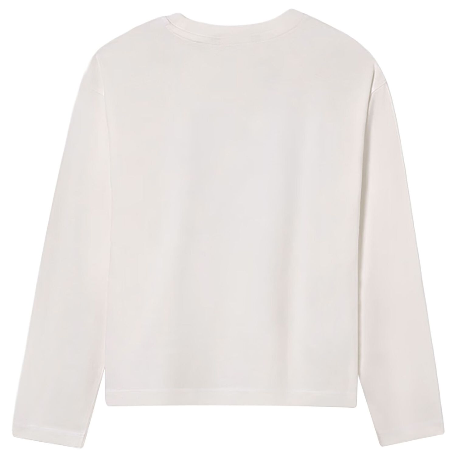 Boys Ivory Long Sleeve Top, 1, hi-res