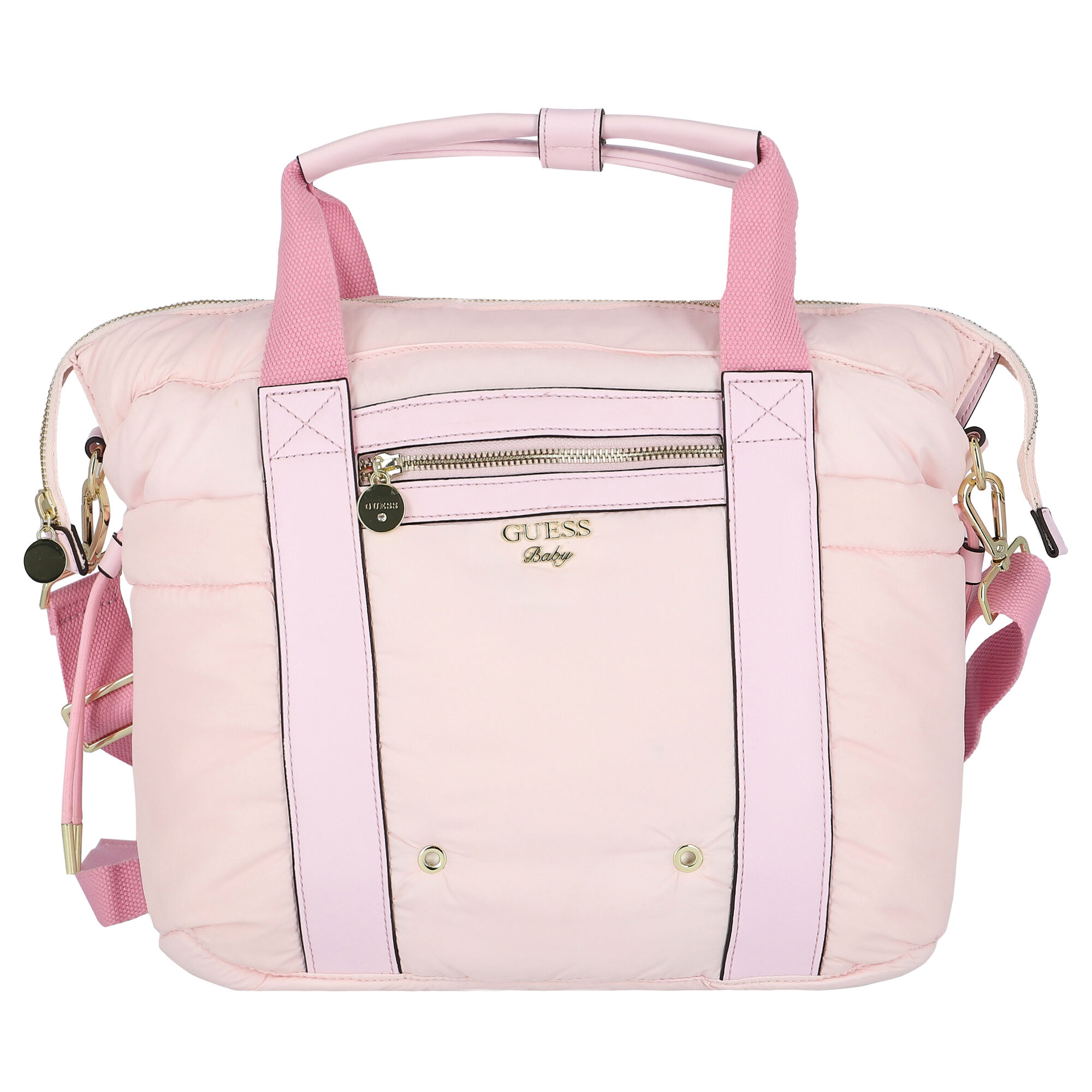Guess Pink Logo Baby Changing Bag Junior Couture Australia