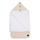 Beige & White Logo Baby Nest, 1, hi-res
