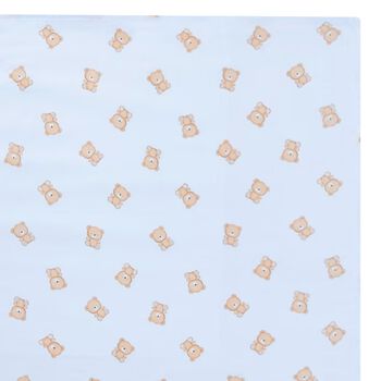 Baby Boys Blue Teddy Bear Blanket