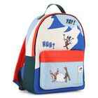 Boys Ivory, Blue & Red Mickey Mouse Disney Backpack ( 36CM ), 1, hi-res