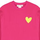 طقم ليجينز للبنات بشكل مربعات باللون الوردى , 1, hi-res