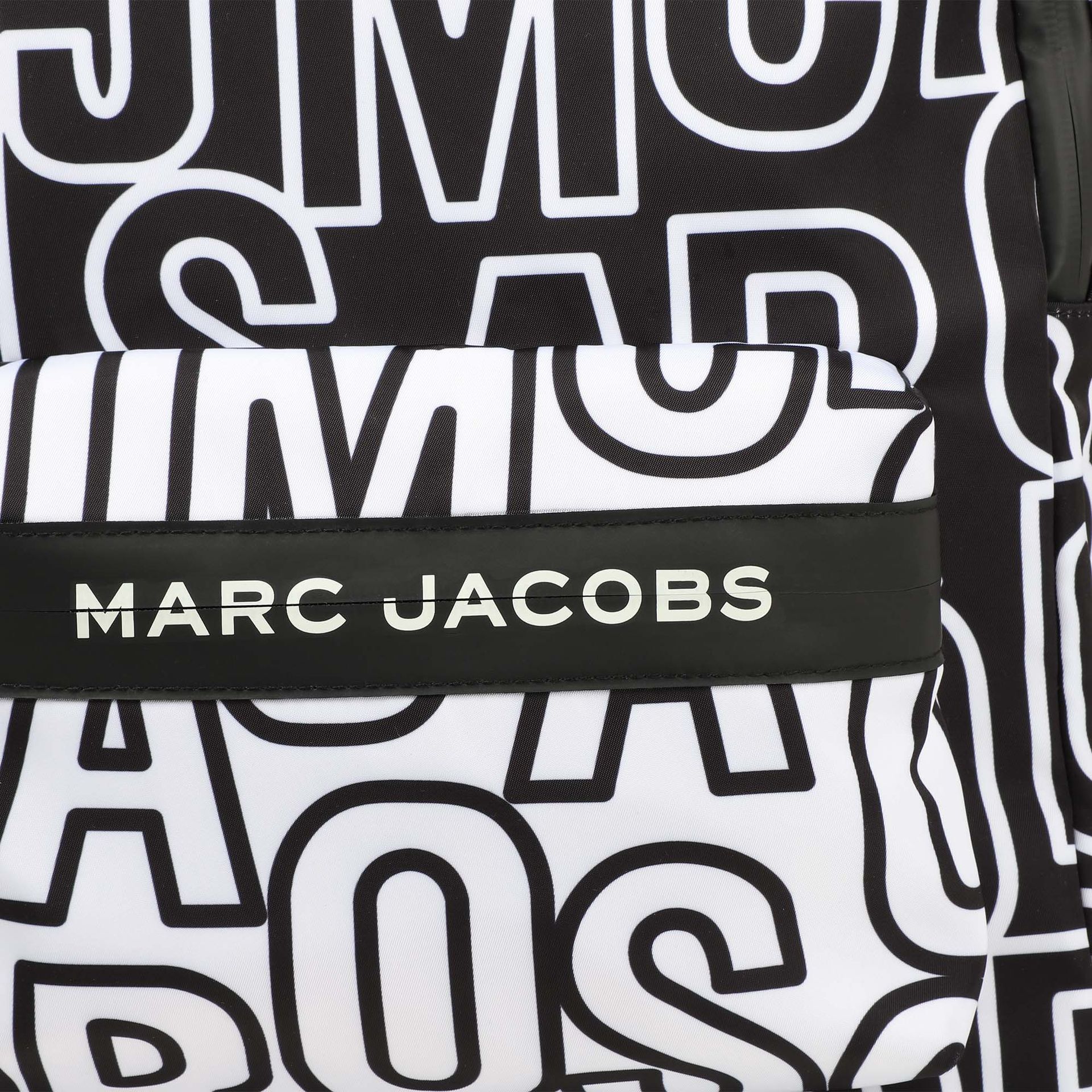 MARC JACOBS Black Logo Backpack | Junior Couture