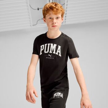 Boys Black Logo T-Shirt