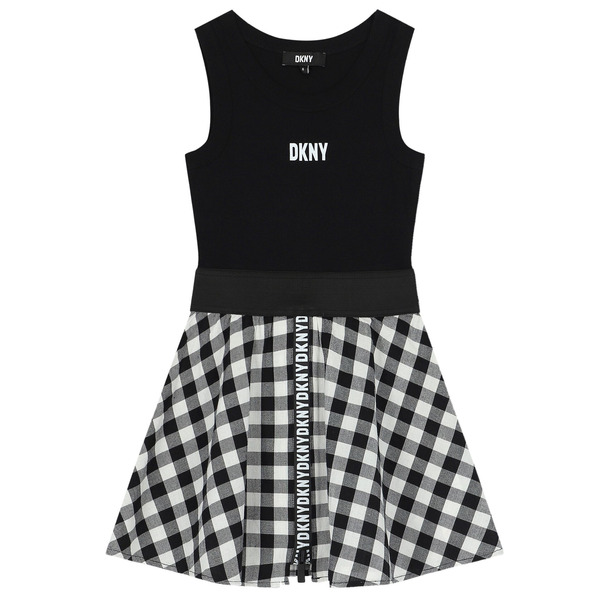 Dkny black white dress clearance