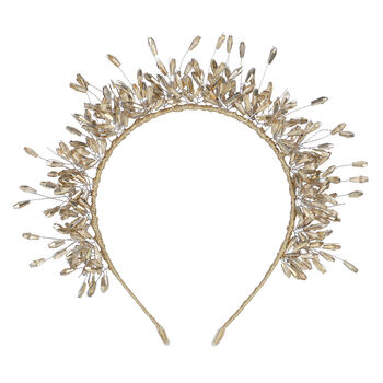 Girls Gold Embellished Hairband