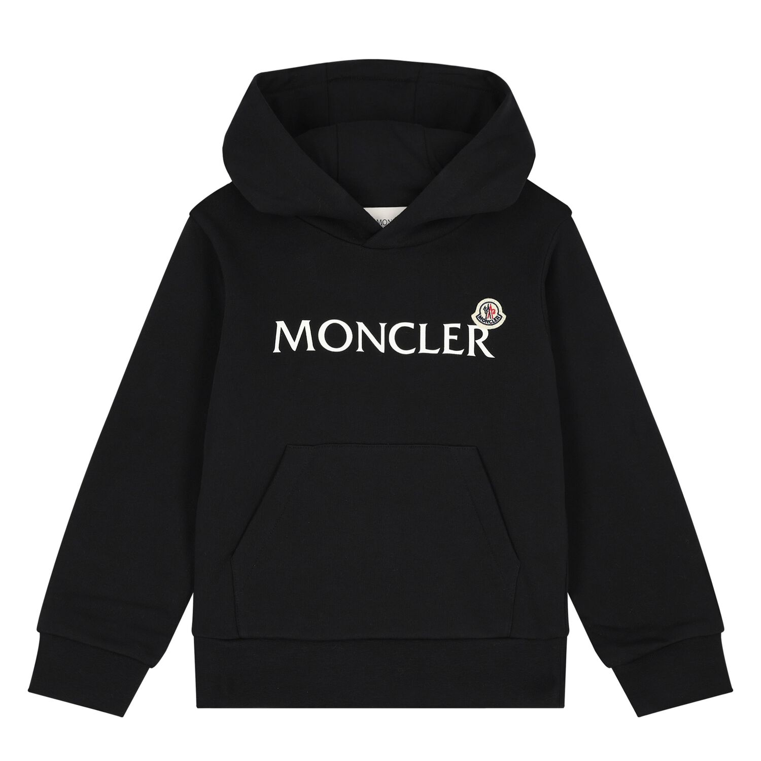 Boys Black Logo Sweatshirt, 1, hi-res image number null