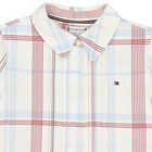 Girls Ivory Logo Dress, 1, hi-res