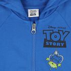 Boys Blue Toy Story Disney Hooded Zip Up Top, 1, hi-res