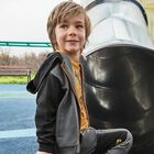 Boys Grey Tracksuit Set ( 3 Piece ), 2, hi-res