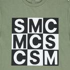 Boys Green Logo T-Shirt, 1, hi-res