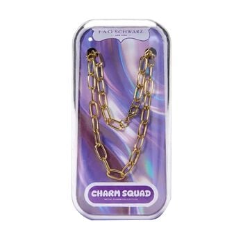 Girls Gold Charm Bare Necklace