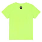 تيشيرت بالشعار باللون الأصفر نيون للأولاد, 2, hi-res