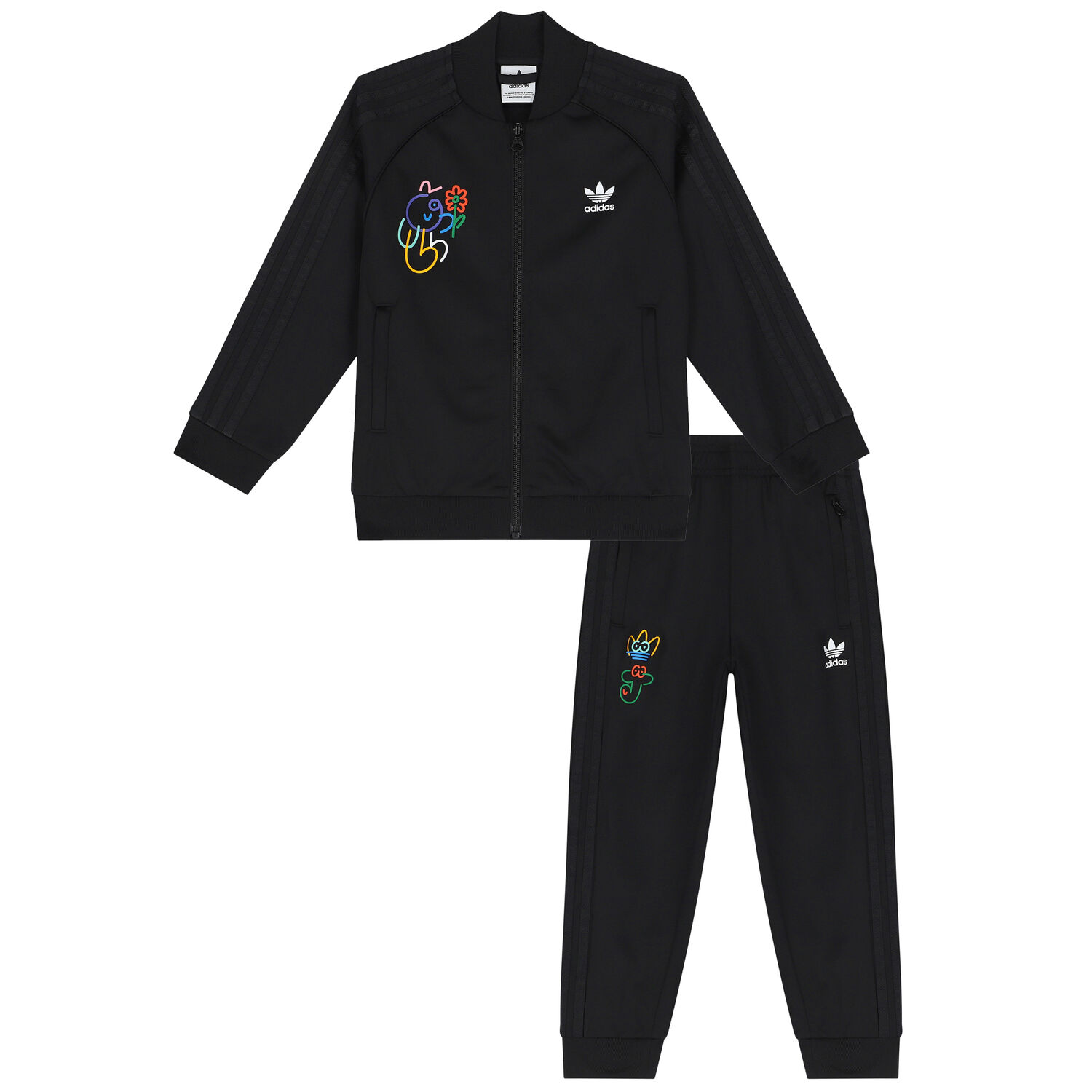 Black Logo Tracksuit, 1, hi-res image number null
