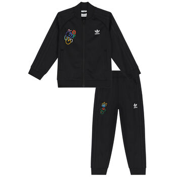 Black Logo Tracksuit