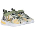 Beige Lion King Racer Trainers, 1, hi-res