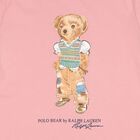 Girls Pink Polo Bear T-Shirt, 1, hi-res
