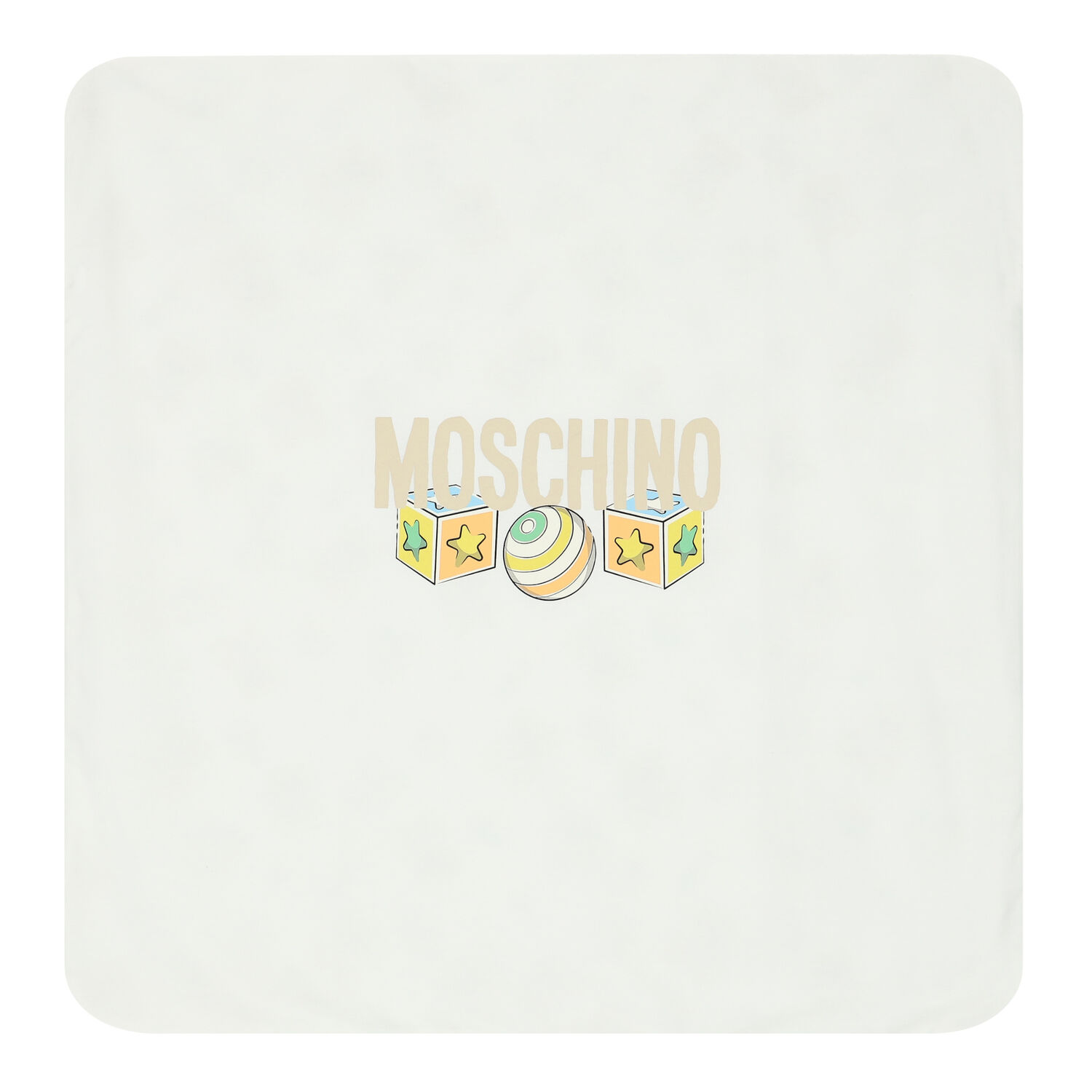 بطانية بشعار تيدي باللون العاجي, 1, hi-res