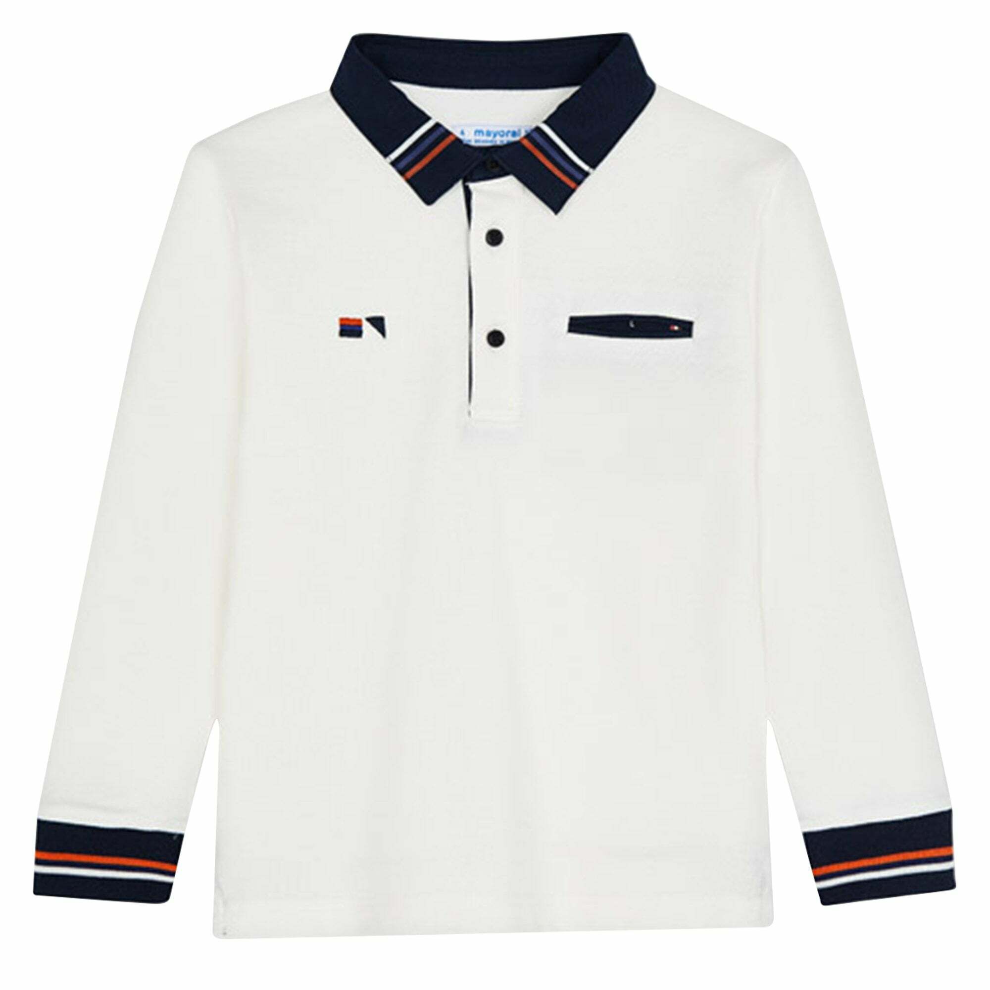 Mayoral Boys Long Sleeve Polo Shirt Junior Couture Bahrain