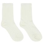 Boys Blue & Ivory Socks (3 Pack), 1, hi-res