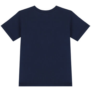 Navy & Silver Logo T-Shirt
