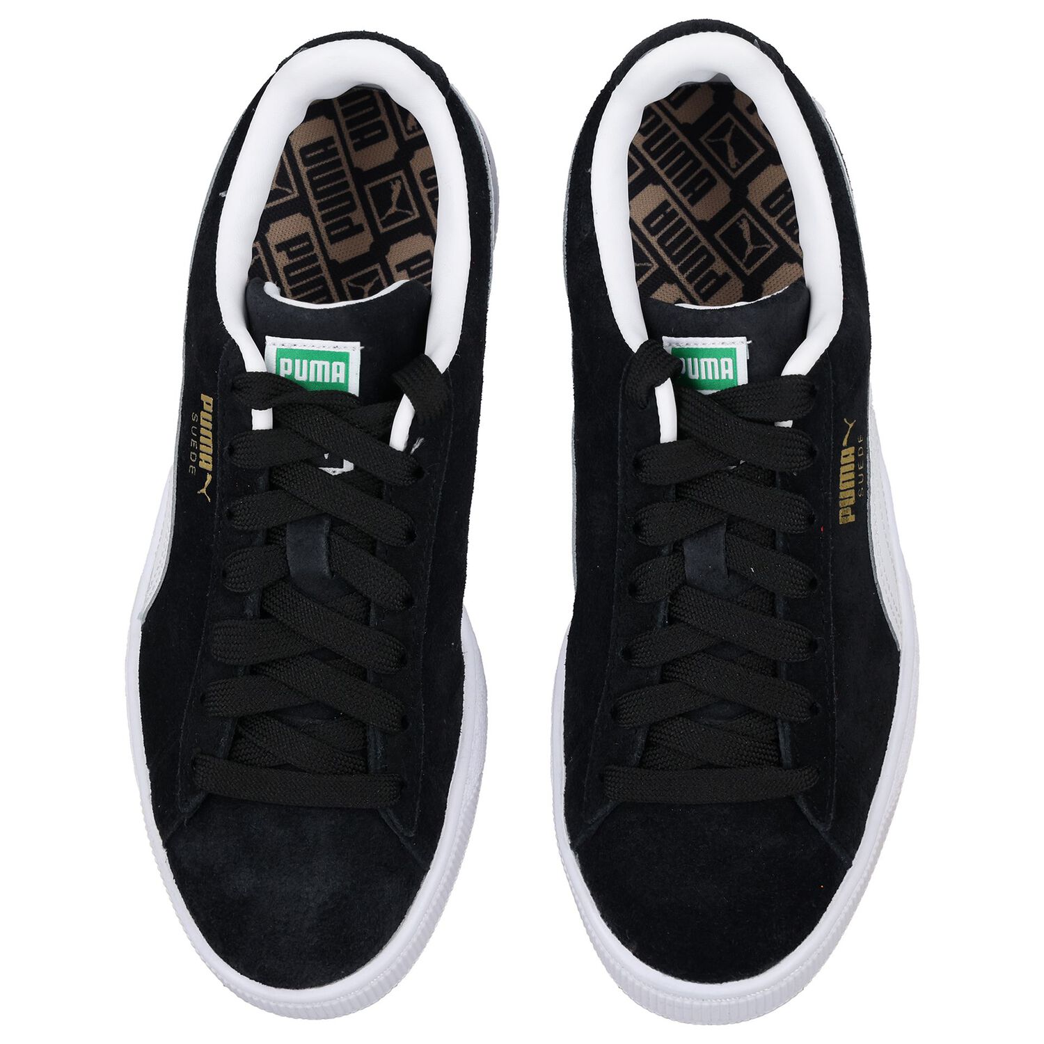 Black Suede Classic Trainers, 1, hi-res image number null