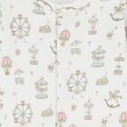 White Carousel & Hot Air Balloon Babygrow Gift Set, 1, hi-res