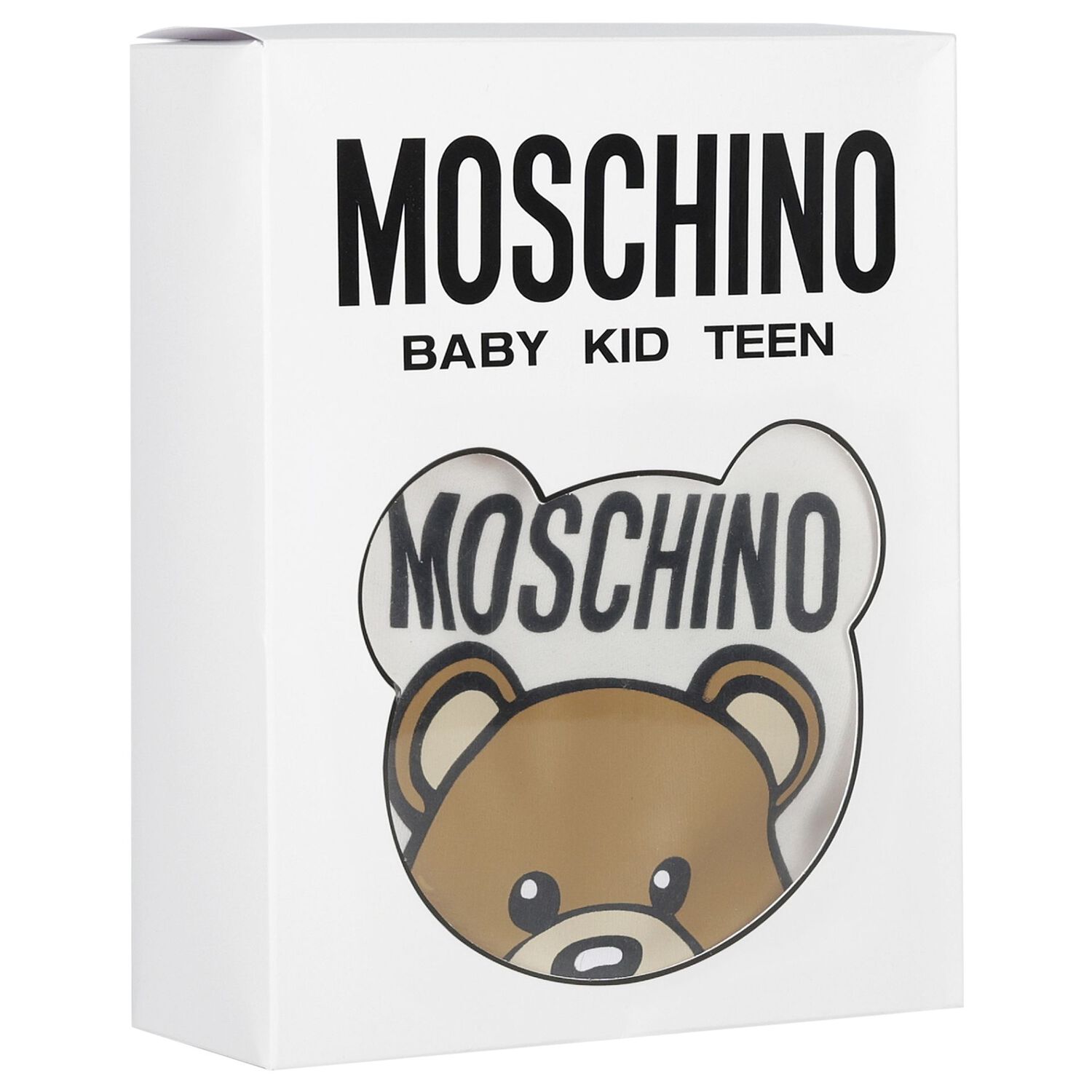 Ivory Teddy Bear Logo Babygrow, 1, hi-res