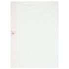 طقم بطانية بنات بطبعة تيدى باللون الأبيض والوردى, 2, hi-res