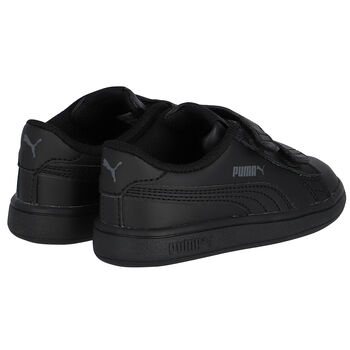 Black Logo Trainers