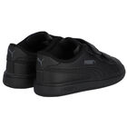 Black Logo Trainers, 2, hi-res
