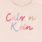 Younger Girls Pink Logo Cotton Shorts Set, 2, hi-res