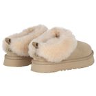 Girls Sand Tazzelle Suede Mules, 2, hi-res