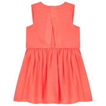 Girls Orange Dress