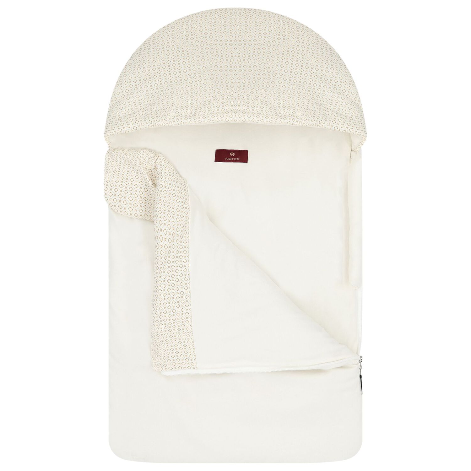 مدس  بالشعار باللون العاجي والذهبي, 1, hi-res image number null