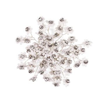 Girls White Daisy Hair Clip