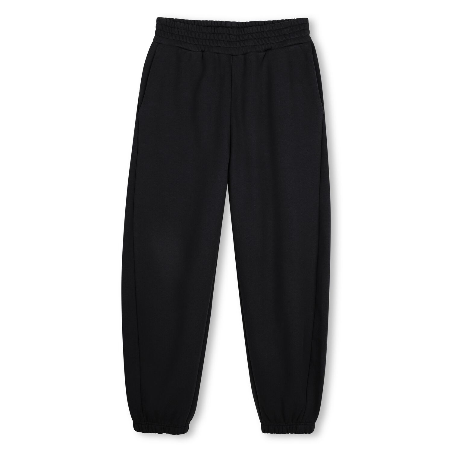 Black Logo Joggers, 1, hi-res
