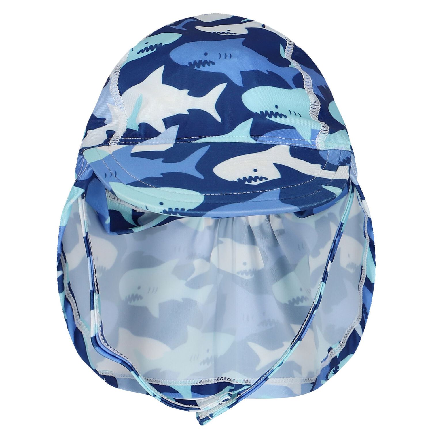 Boys Blue Swim Hat, 1, hi-res image number null