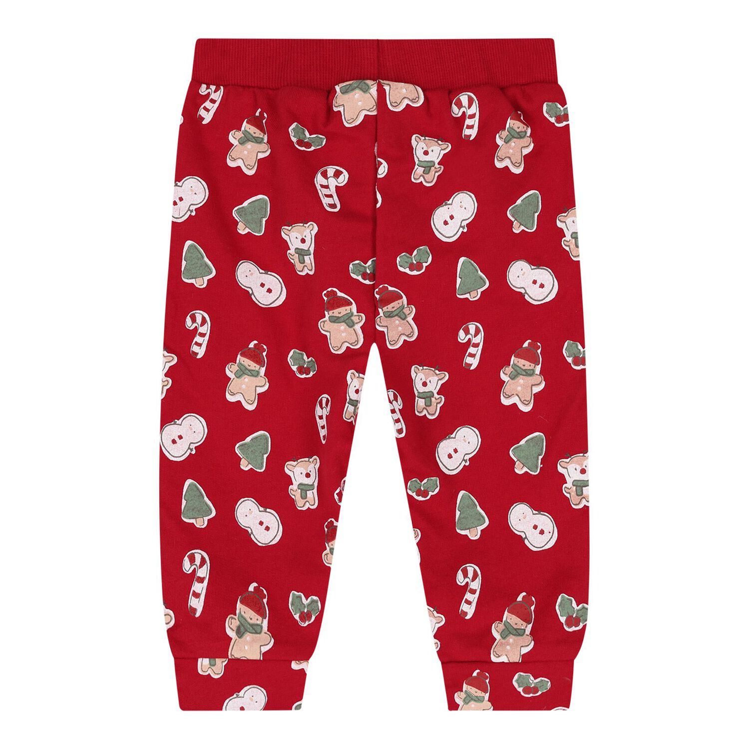 Baby Boys Red Santa Claus Tracksuit Set, 1, hi-res