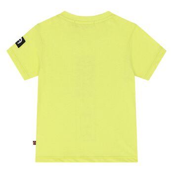 Younger Boys Green Logo T-Shirt
