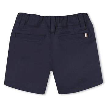 Younger Boys Navy Blue Shorts