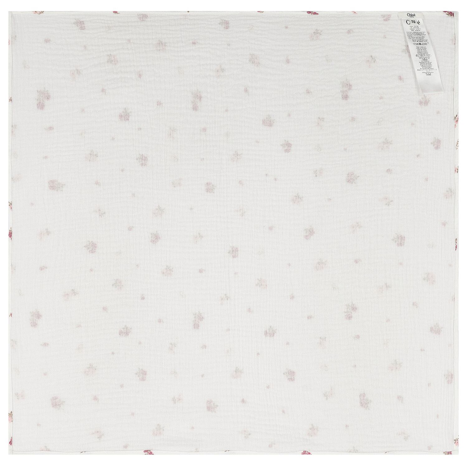 Baby Girls Ivory Floral Muslin Gift Set, 1, hi-res