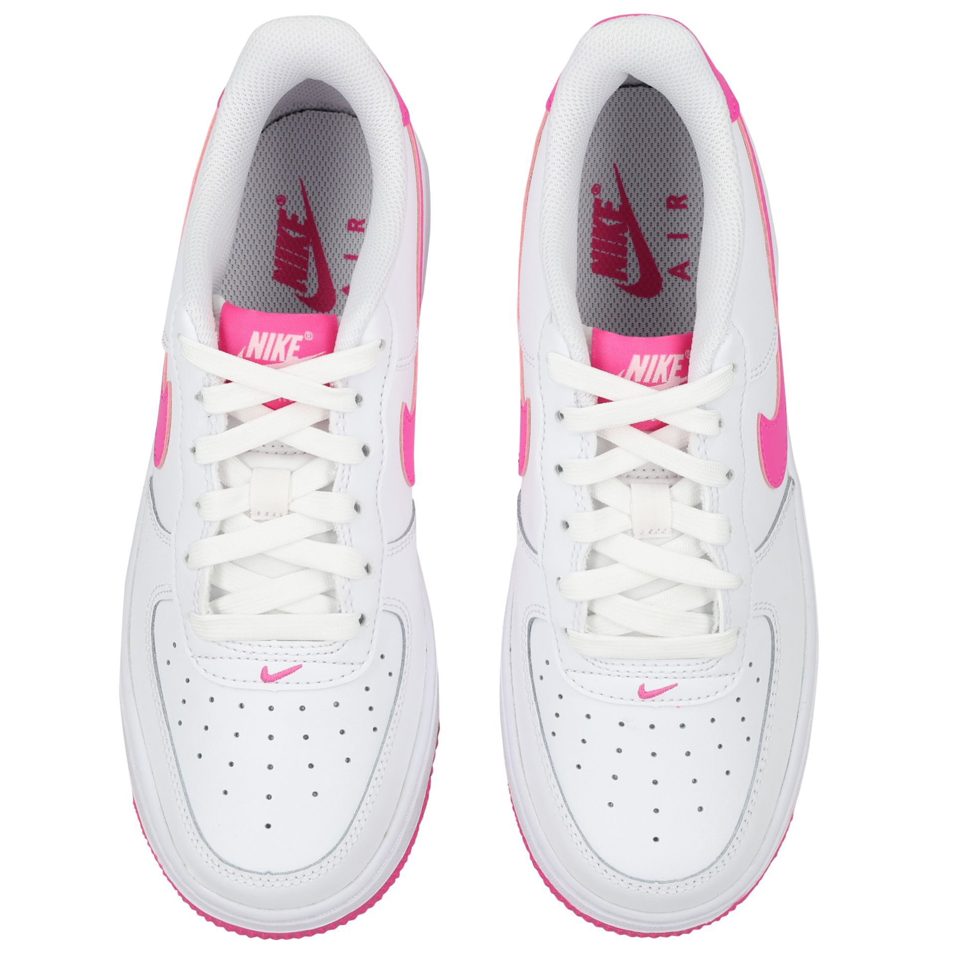 white and pink air force 1 size 5