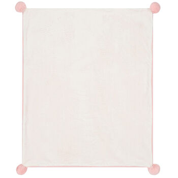 Baby Girls Pink Fur Blanket