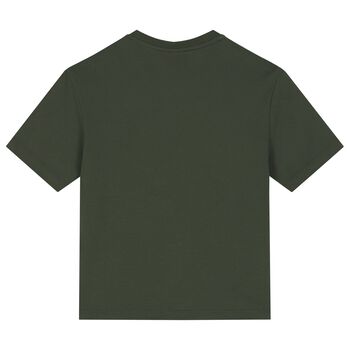 Boys Green Logo T-Shirt