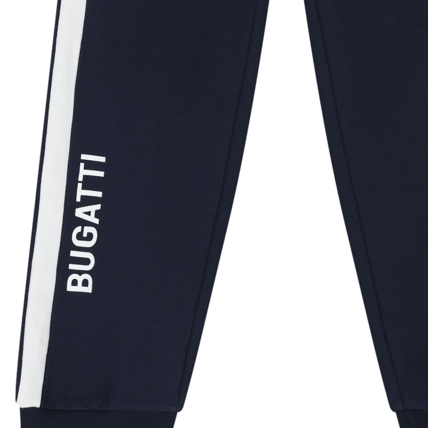 Boys Navy Blue Logo Joggers, 1, hi-res