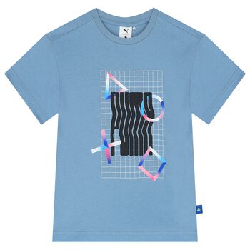 Boys Blue Playstion T-Shirt