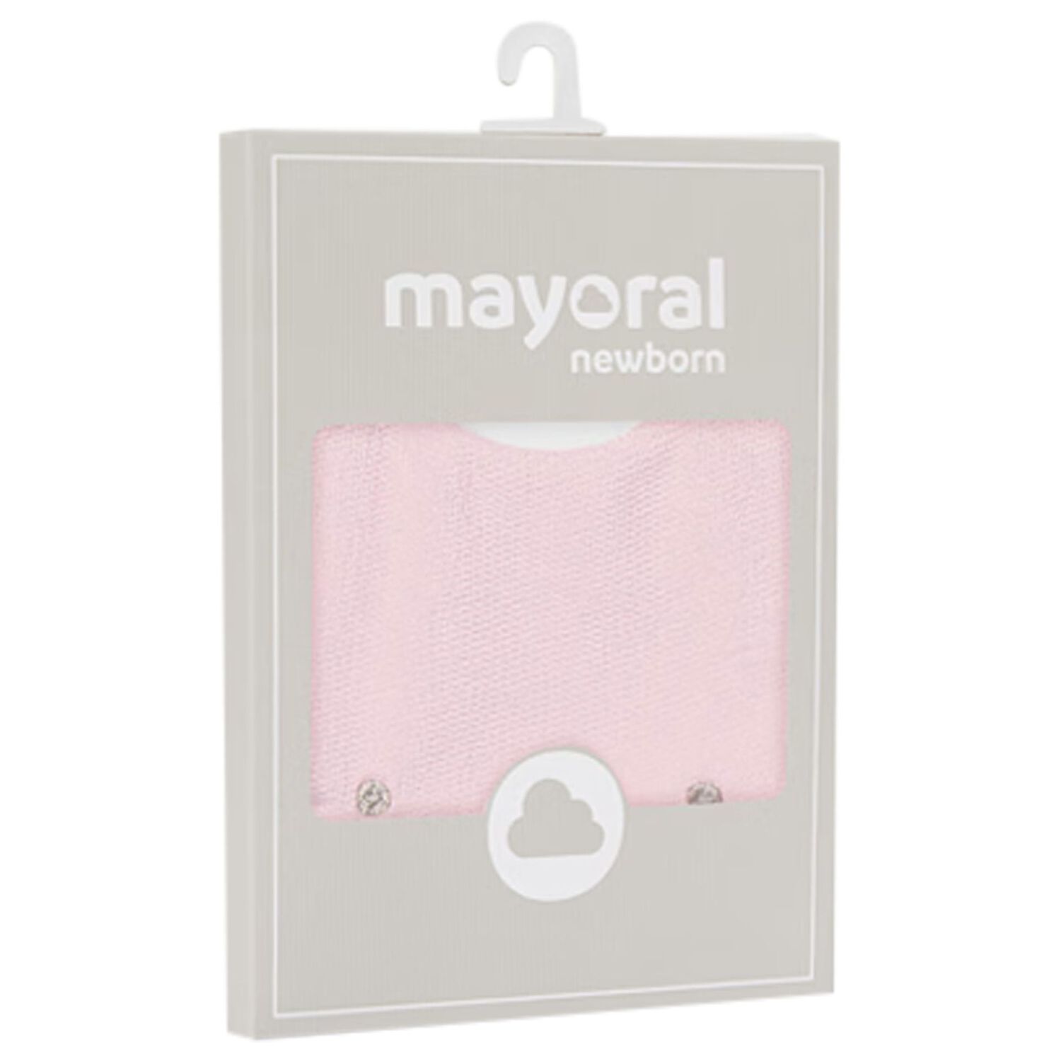 مريلة للبنات الصغار باللون العاجي والوردي (عبوة من قطعتين), 1, hi-res