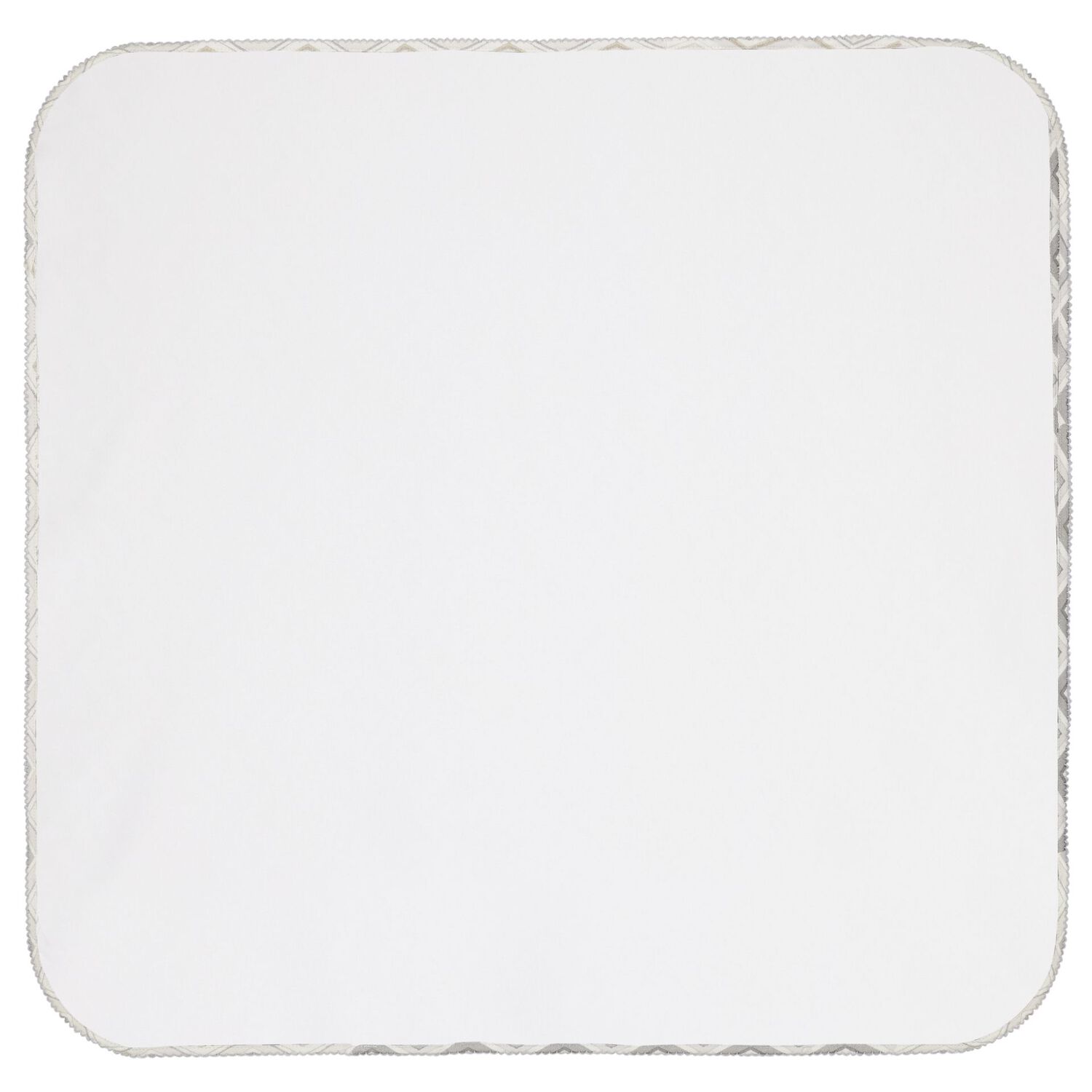 Grey Zig Zag Baby Blanket, 4, hi-res